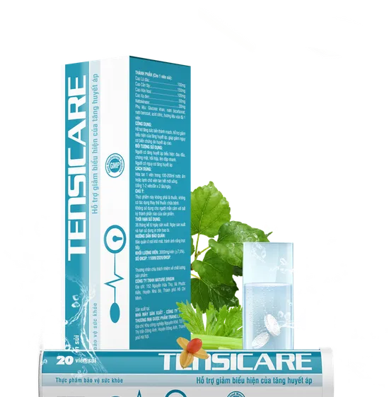Thực phẩm bảo vệ sức khỏe Tensicare quảng cáo không đúng công dụng của sản phẩm trên một số website, trang mạng xã hội 