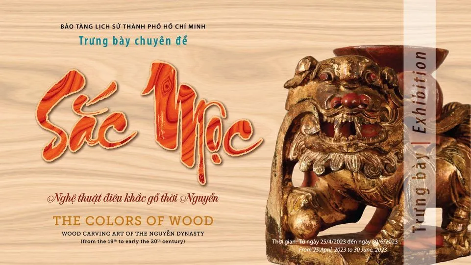 Trưng bày Sắc mộc - Nghệ thuật điêu khắc gỗ thời Nguyễn 