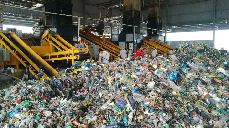 Thay đổi công nghệ xử lý chất thải sinh hoạt