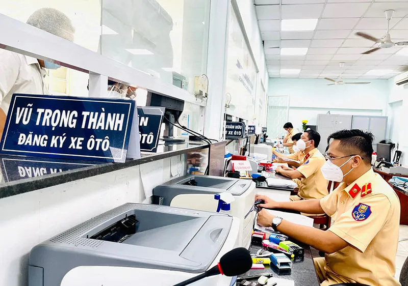 Biển số xe được cấp và quản lý theo mã định danh của chủ xe