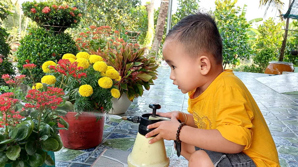 Hè về quê với ông bà giúp trẻ trải nghiệm nhiều điều thú vị