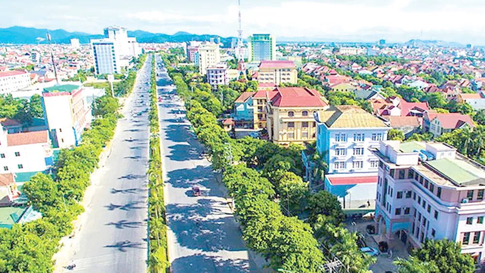 TP. Vinh từng bước trở thành trung tâm kinh tế, văn hóa vùng Bắc Trung bộ