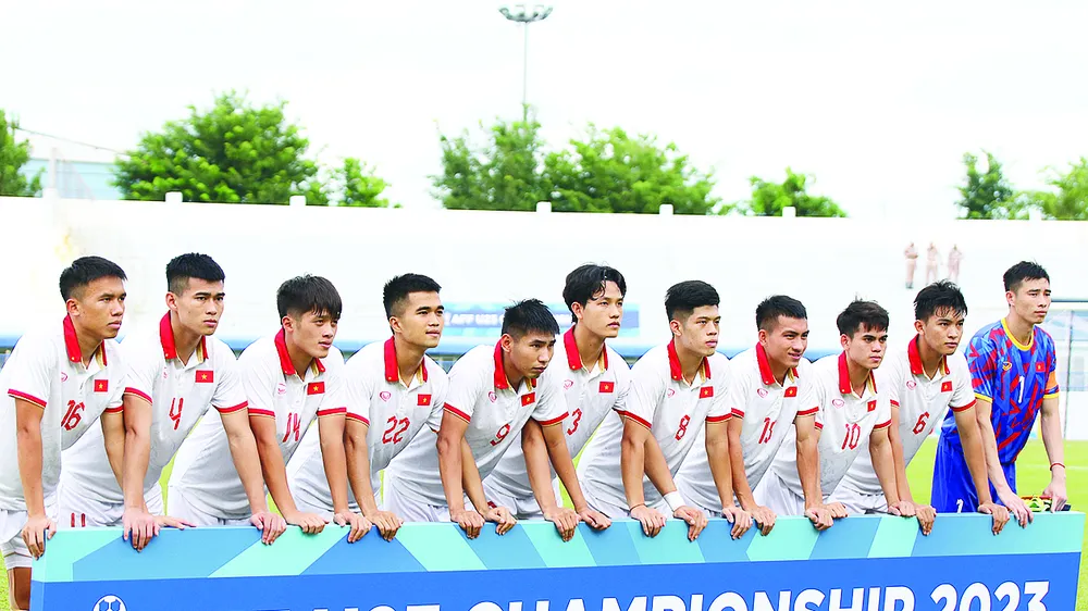 Các cầu thủ U23 Việt Nam