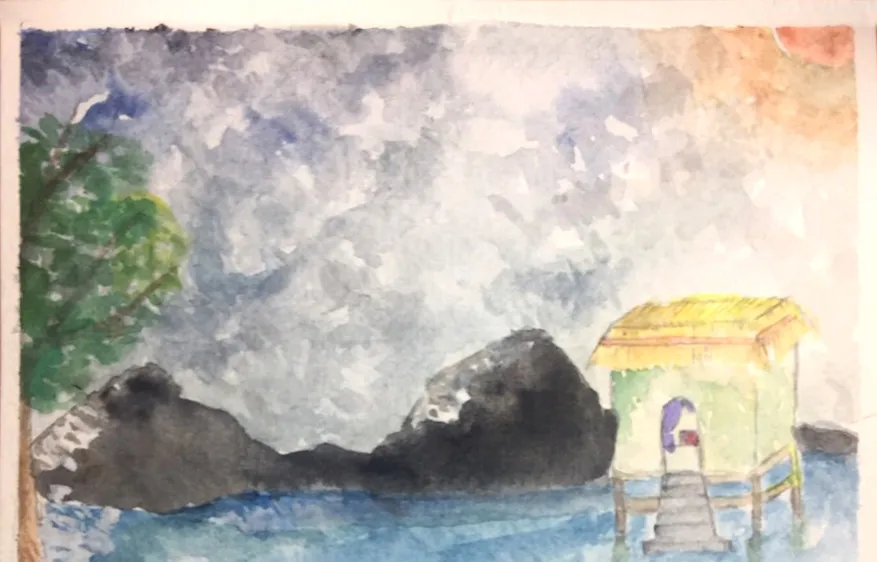 Tranh: ĐỖ LÊ ANH THƯ