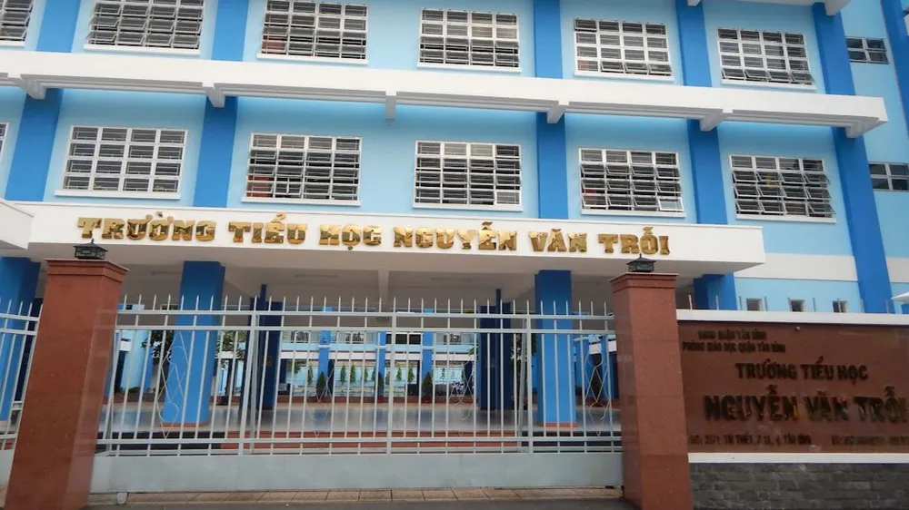 Trường Tiểu học Nguyễn Văn Trỗi thông tin vụ học sinh bị giáo viên đánh gây thương tích