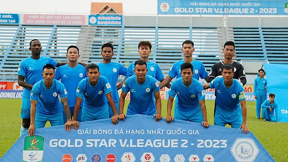 Đội Bình Thuận xin rút khỏi giải bóng đá hạng nhất quốc gia 2023-2024 vì lý do... kinh phí