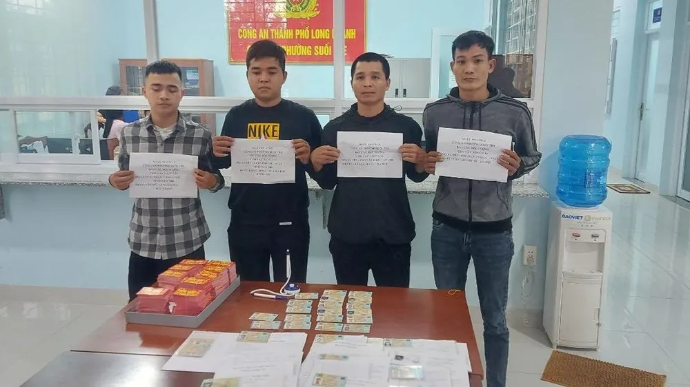 Đồng Nai: Triệt phá nhóm đối tượng cho vay nặng lãi 438%/năm