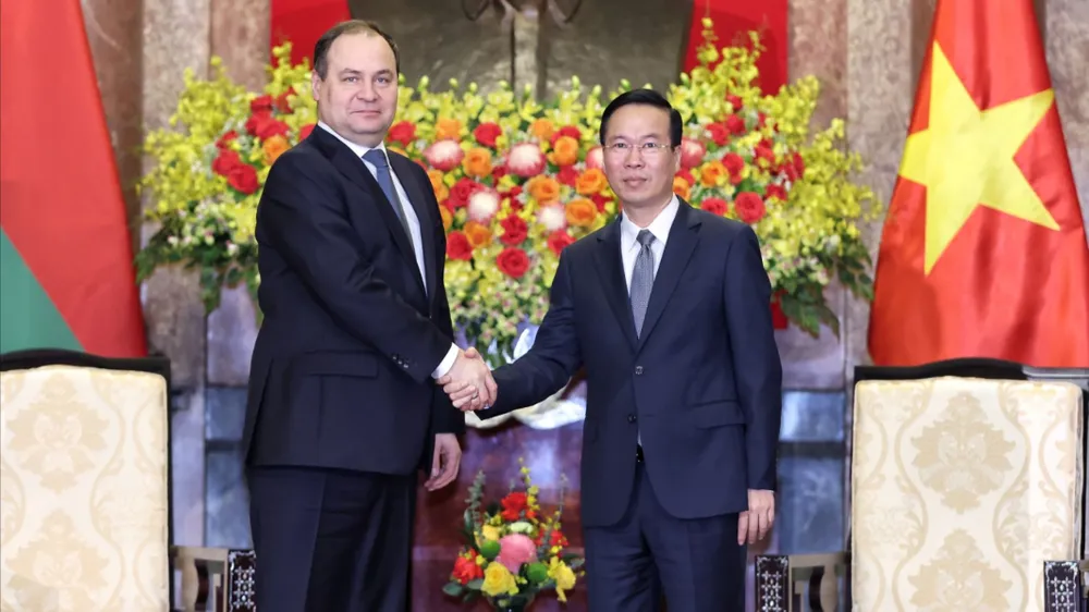 Thúc đẩy mối quan hệ hữu nghị truyền thống, hợp tác nhiều mặt Việt Nam - Belarus