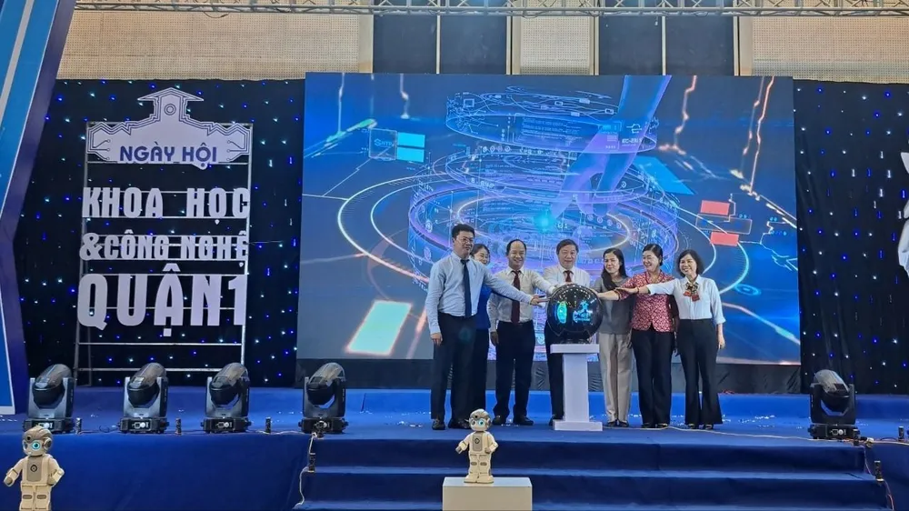 Quận 1 tổ chức Ngày hội Khoa học và Công nghệ lần 1 năm 2024
