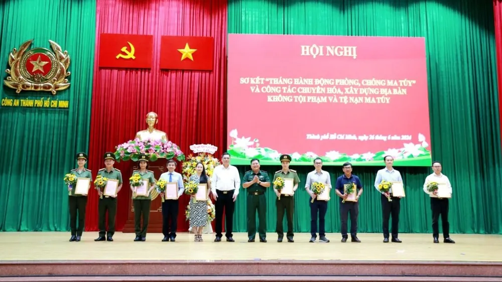  TPHCM: Quyết tâm xây dựng địa bàn không tội phạm và tệ nạn ma túy