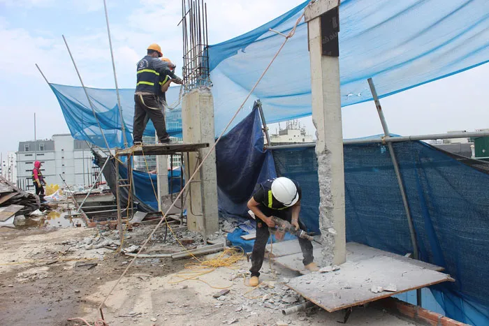 Xử nghiêm các tổ chức, cá nhân để xảy ra vi phạm trong xây dựng