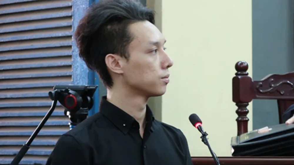 Bị cáo Thùy Dung tại phiên tòa