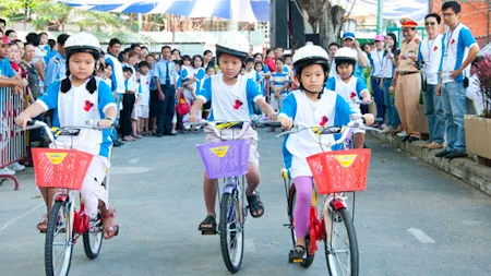 Tháng cao điểm an toàn giao thông cho học sinh, sinh viên
