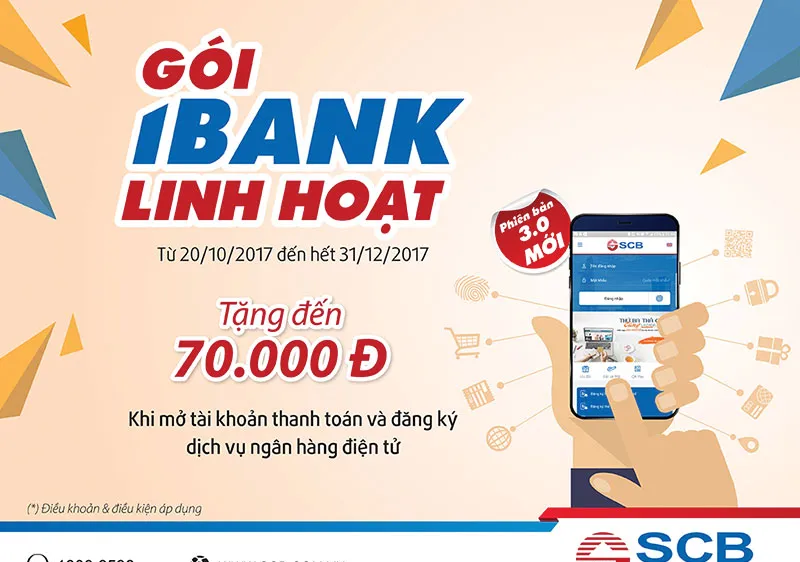 Tiện lợi hơn - ưu đãi hơn khi sử dụng trọn gói sản phẩm của SCB