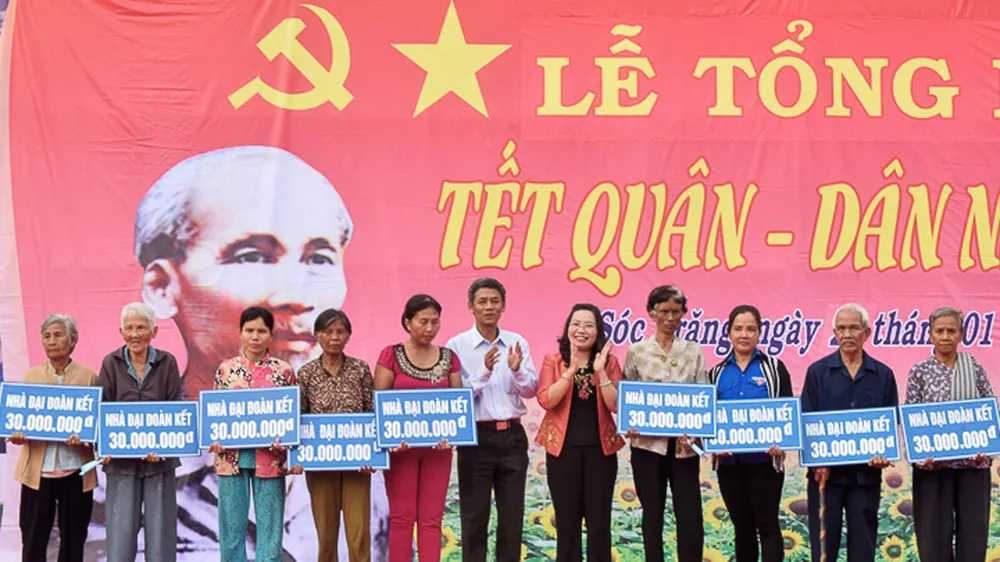 Sóc Trăng vận động xây dựng 23 căn nhà dịp “Tết quân - dân”