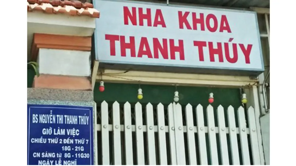 Dừng hoạt động cơ sở nha khoa hoạt động không phép