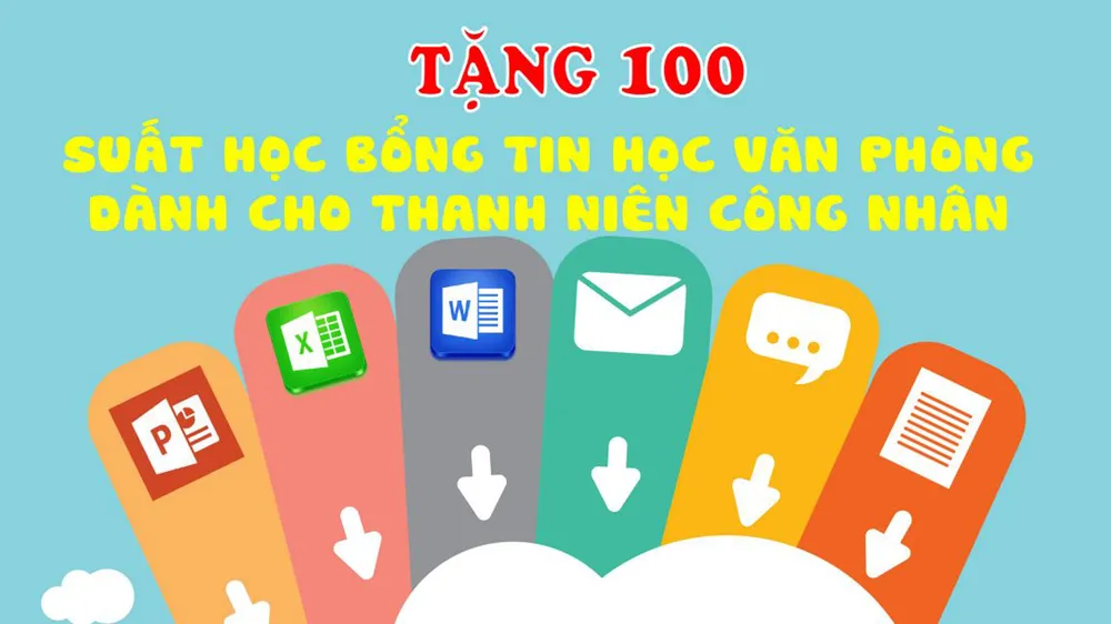 Tặng thanh niên công nhân 100 suất học bổng