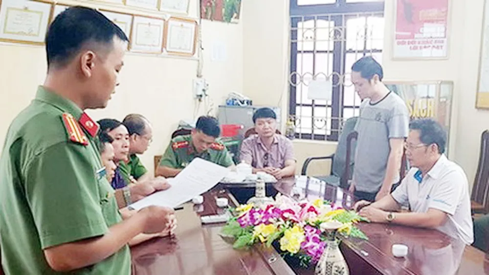 Bắt tạm giam Vũ Trọng Lương trong vụ sửa điểm thi THPT quốc gia tại Hà Giang