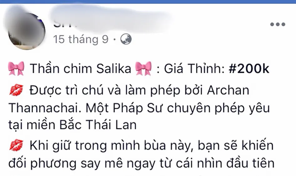 Tỉnh táo trước... bùa yêu