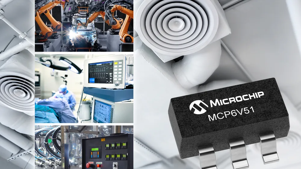 Bộ khuyếch đại thuật toán 45V mới cung cấp độ chính xác cao và bổ sung bộ lọc nhiễu điện từ 