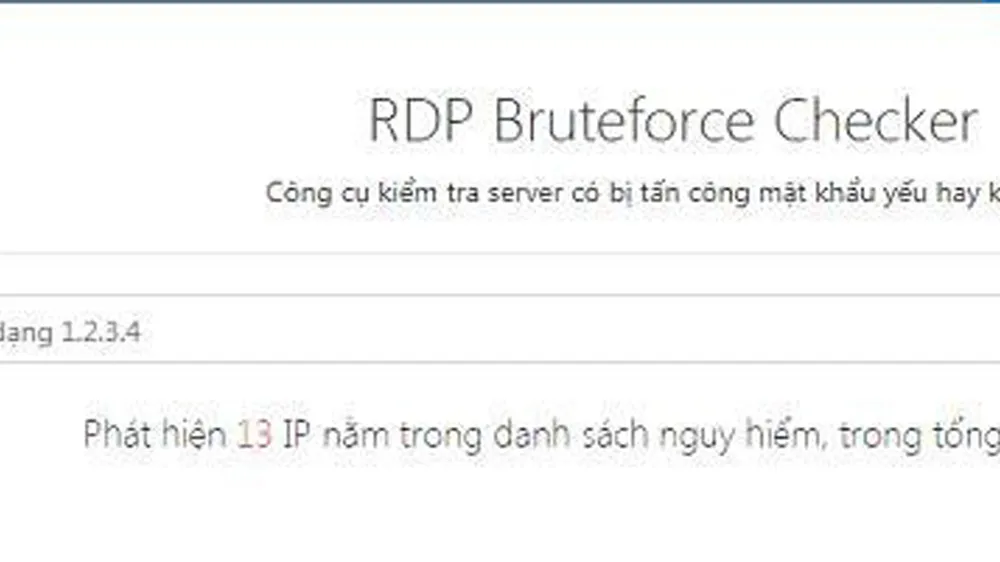 Bkav phát hành công cụ kiểm tra độ an toàn của server