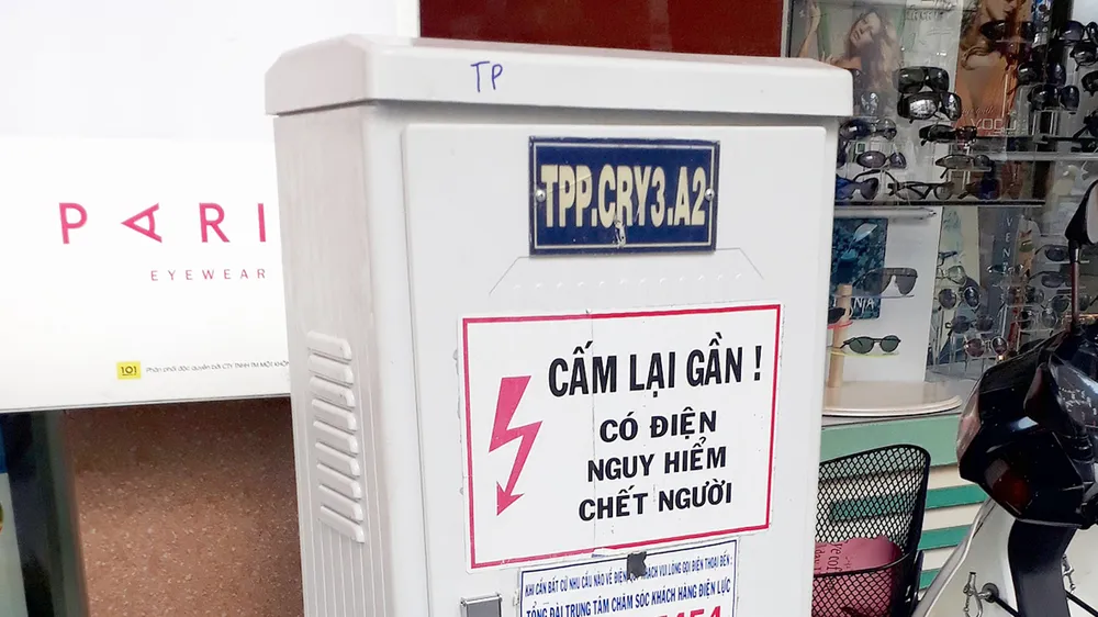 Đã thay tủ điện mới