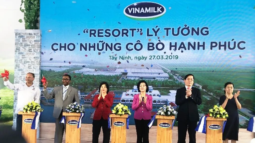 Khánh thành trang trại bò sữa Vinamilk Tây Ninh