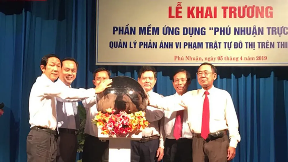 Ra mắt phần mềm trực tuyến quản lý vi phạm