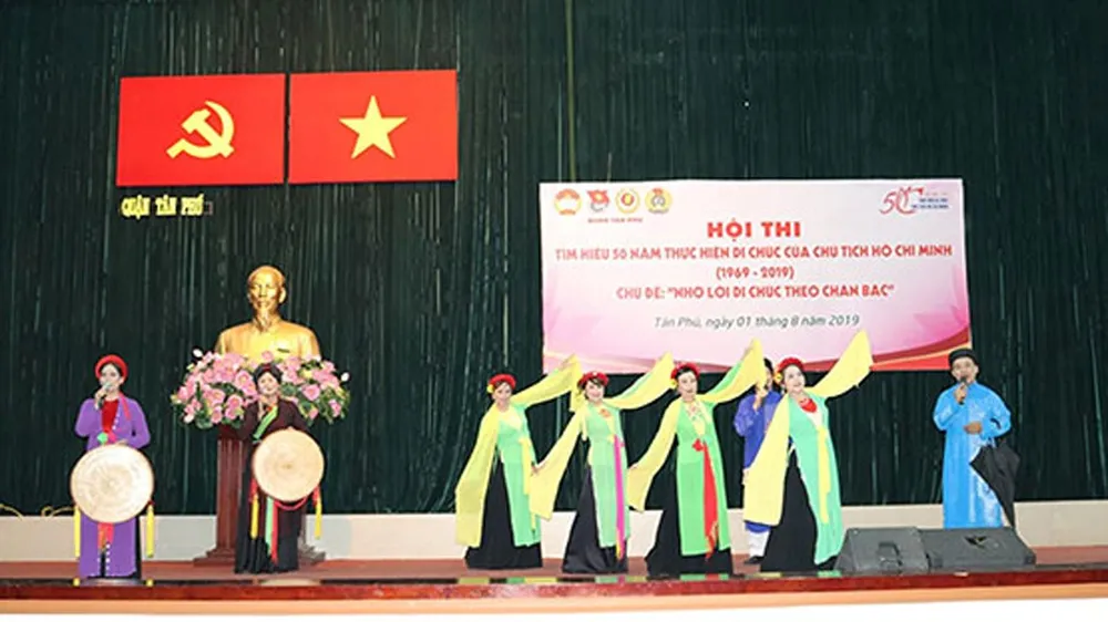 Thi tìm hiểu Di chúc Chủ tịch Hồ Chí Minh