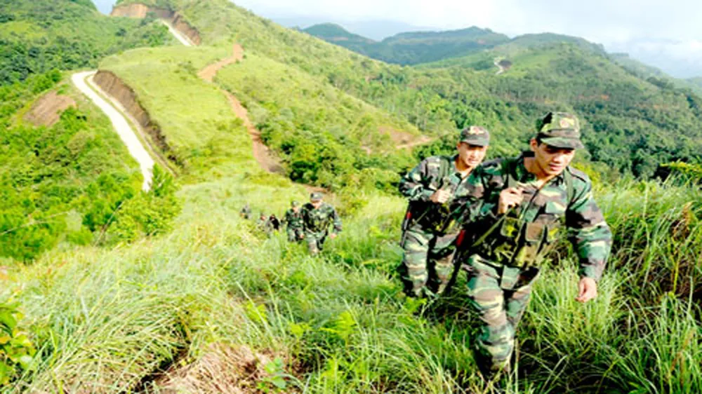 Thu hồi 267.000m² đất xây dựng đường tuần tra biên giới