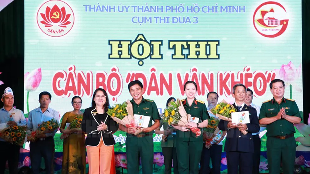 Hội thi cán bộ “Dân vận khéo” năm 2019: Đảng ủy Bộ Tư lệnh TPHCM đoạt giải nhất