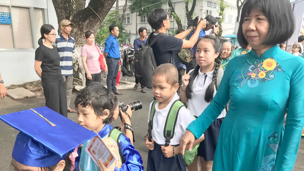 Cô giáo của những “chiến binh” ung thư