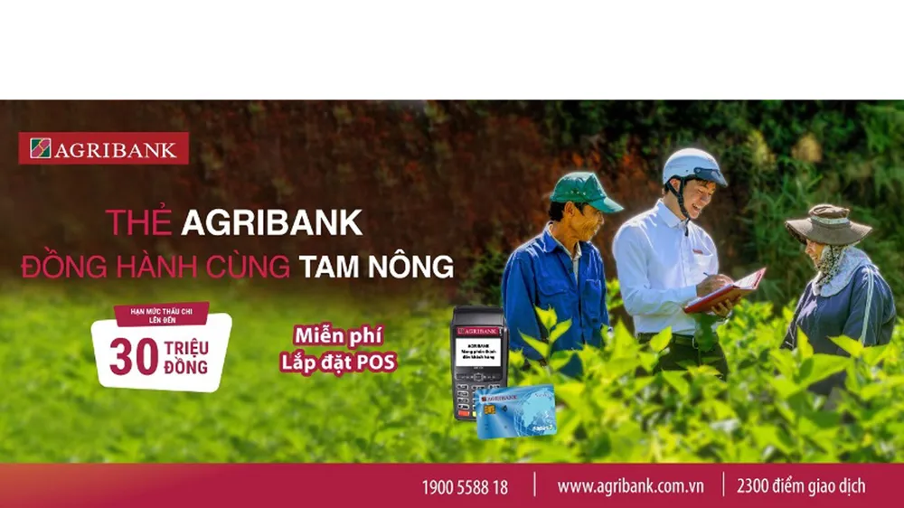 Agribank xây dựng hệ sinh thái thanh toán không dùng tiền mặt ở thị trường nông thôn