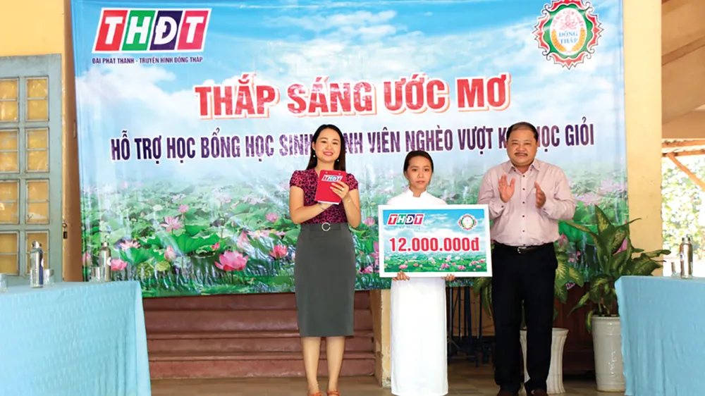 Hoạt động xã hội của Công ty XSKT Đồng Tháp trong tháng 2-2020