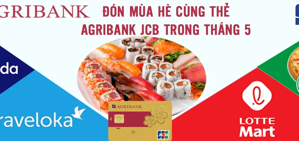 Đón mùa hè cùng thẻ Agribank JCB