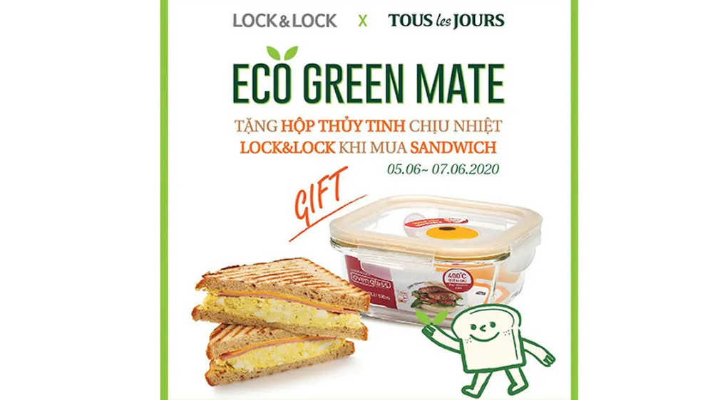 Lock&Lock và TOUS les JOURS chung tay giảm rác thải nhựa