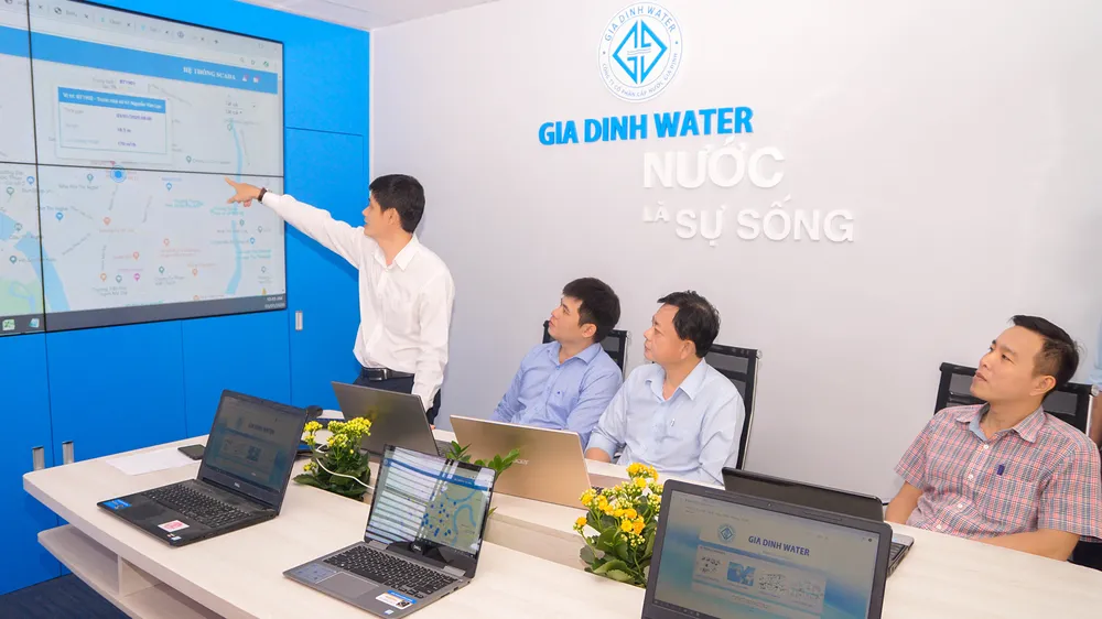 Cấp nước bằng công nghệ thông minh