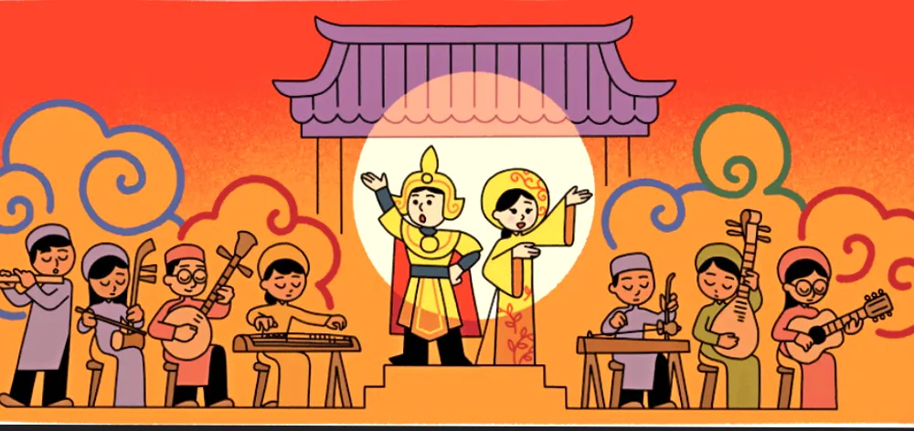Google tôn vinh nghệ thuật cải lương
