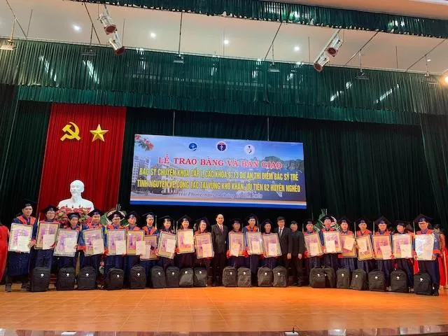 60 bác sĩ trẻ tình nguyện về 33 huyện nghèo