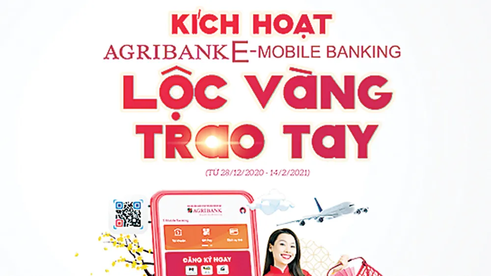 Agribank cung cấp nhiều giải pháp thanh toán không dùng tiền mặt, giao dịch an toàn phòng chống dịch Covid-19