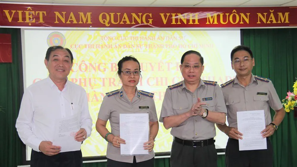 Thành lập Chi cục Thi hành án dân sự TP Thủ Đức 