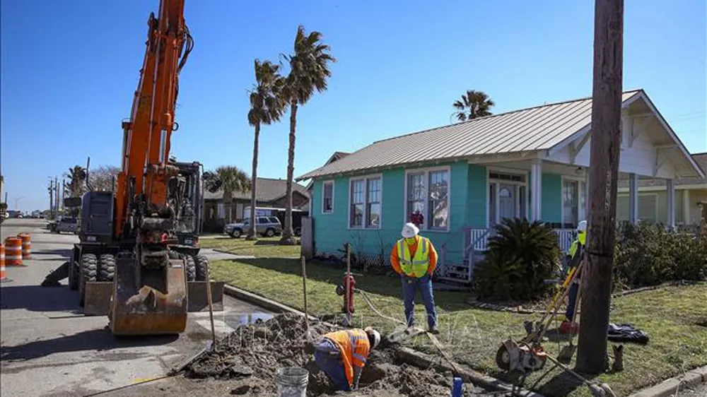 Mỹ: Hàng triệu người ở bang Texas vẫn thiếu nước sạch