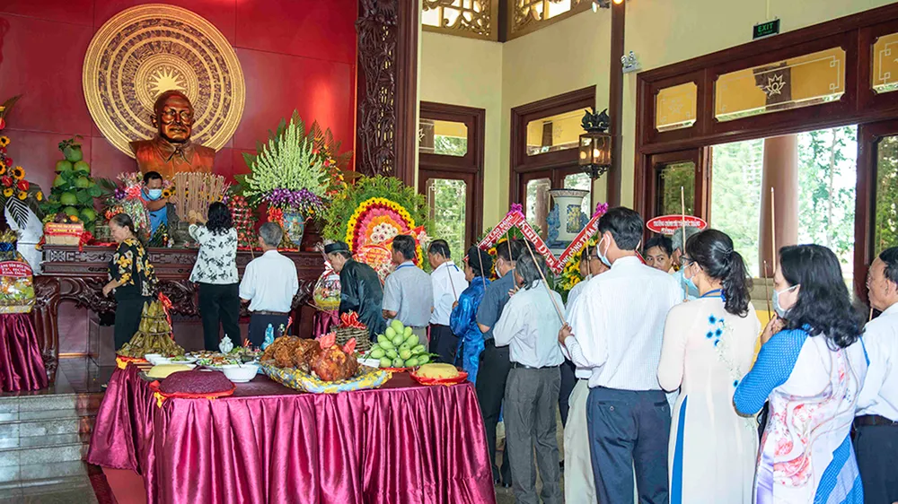 Tưởng niệm 41 năm ngày mất Chủ tịch Tôn Đức Thắng