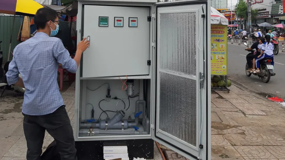 Sử dụng năng lượng xanh cấp nước an toàn