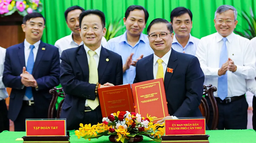 T&T Group hợp tác chiến lược với TP Cần Thơ, đề xuất đầu tư nhiều dự án lớn