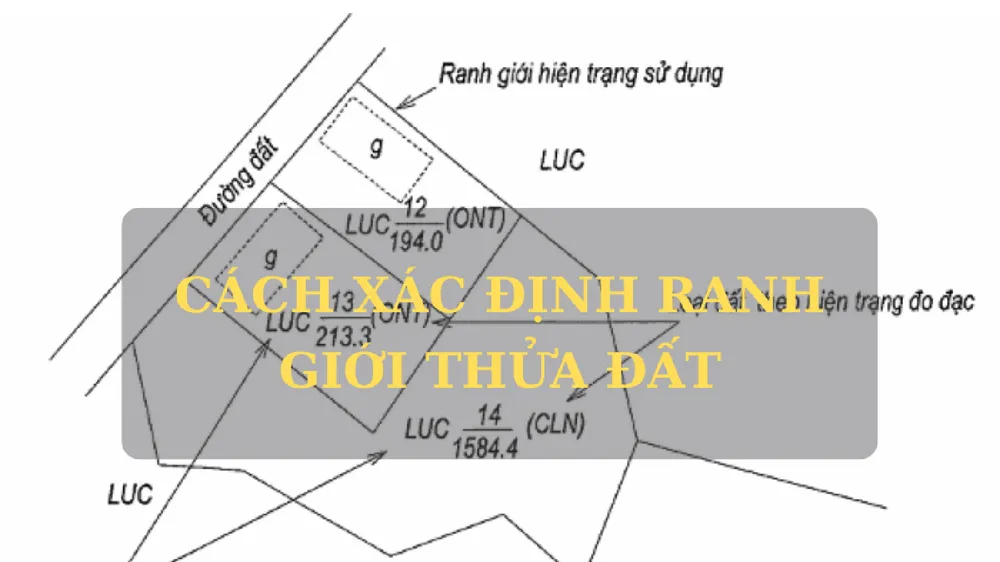 Xác định rõ ranh đất cho dân 