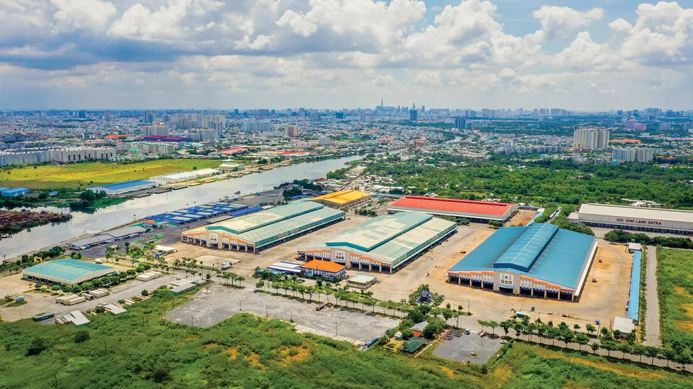 Chợ đầu mối Bình Điền đã đóng cửa khá lâu. Ảnh: HOÀNG HÙNG