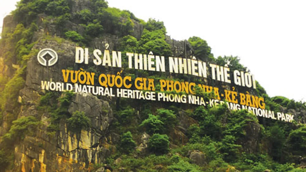 UNESCO nêu khuyến nghị với di sản Phong Nha - Kẻ Bàng