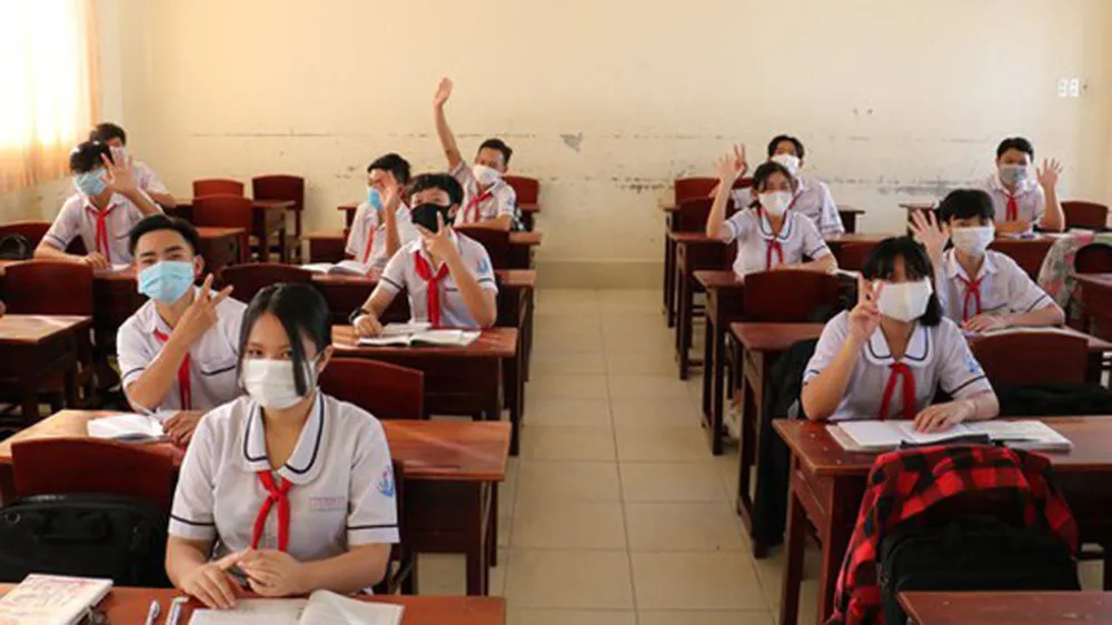 Trà Vinh chuẩn bị cho học sinh học trực tiếp trở lại từ ngày 27-12