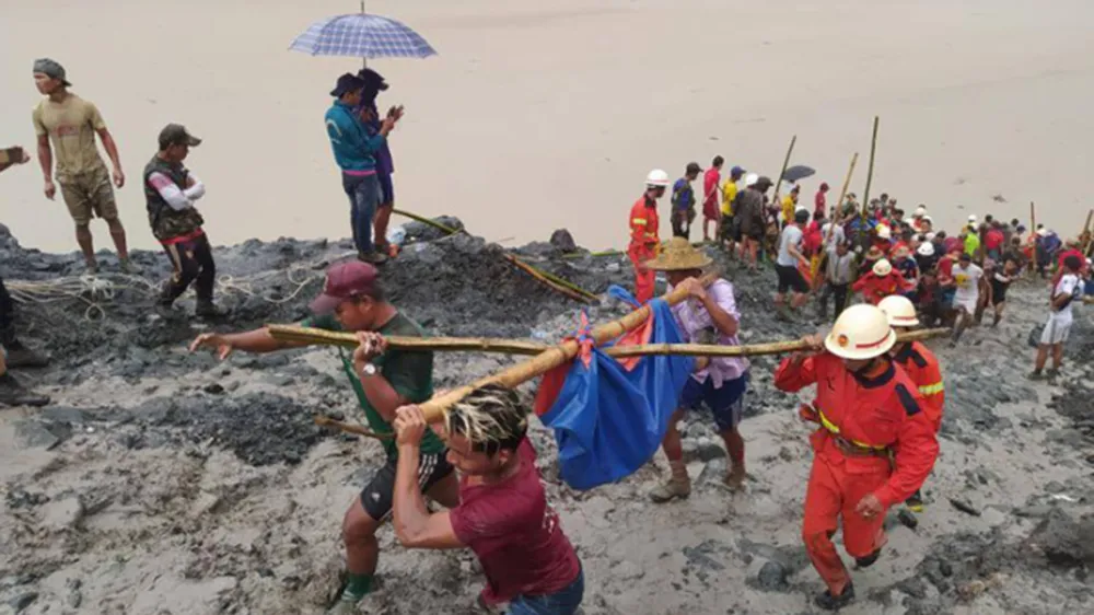 Myanmar: Gần 100 người mất tích ở mỏ ngọc bích